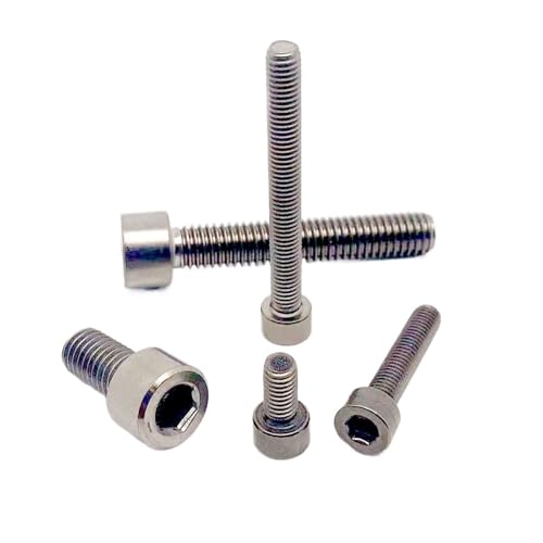 QASTGDE 1 M1.6 M2 .5 M3 M4 M5 M6 M8 M10 M12 DIN912 TC4 `^ZpZp\PbgX[XwbhLbvA{gXN[(12mm,M1.6)