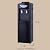 Generic 5 Gallon Water Dispenser?Top-Loading Water Cooler Dispenser for 5 Gallon Bottle 2 Temperatures with Hot and Cold Spouts Children Safety Lock and Storage Cabinet for Home Office (Black 1)