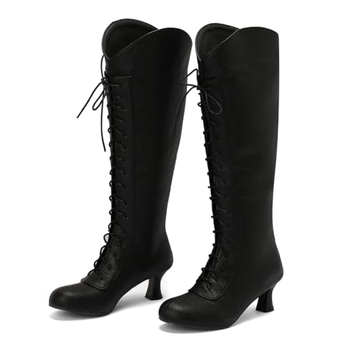 Bottes gothique et victoriennes à lacets PAYDVOIER pointure 41 - 3