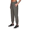 Avalanche Women's Hiking Pant, Everyday Casual Quick Drying Stretch Woven Ankle Jogger Pant with Zipper Pockets for Women Olive Green L