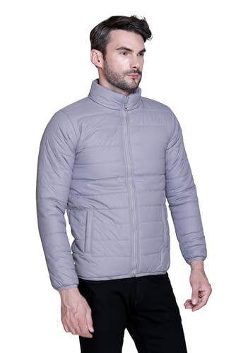 Image of Sanhok Mens Waterproof Imported Polyester Trendy Lightweight Stylish Regular Fit Standard Length Full Sleeve Zipper Jacket for Winter Casual Wear