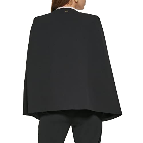 DKNY Women's Open Front Blazer Cape3