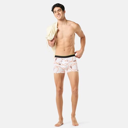 Image of Bummer Printed Micro Modal Trunks Underwear for Men - Ultra Soft & Breathable, 3 Times Softer Than Cotton, Anti-Bacterial, Stretchable for Ultimate Comfort & Style, Pack of 1 (A Shark Tank Product)