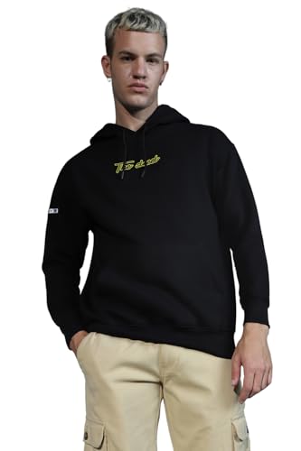 Image of Hubberholme White Men Oversized Hooded Sweatshirt HHMSSW23008 WH