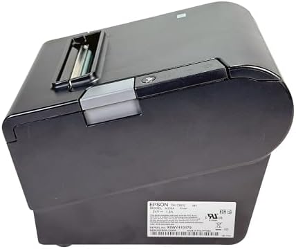 Tekswamp TM-T88VI M338A POS Compact Thermal Receipt Printer Ethernet USB M338A with AC Adapter — 사진 4
