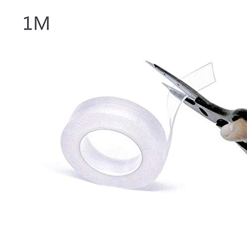 Takefuns - Nastro magico lavabile, senza traccia, con impugnatura rimovibile, riutilizzabile, resistente gel antiscivolo 3.3ft/1m 3,3 m.