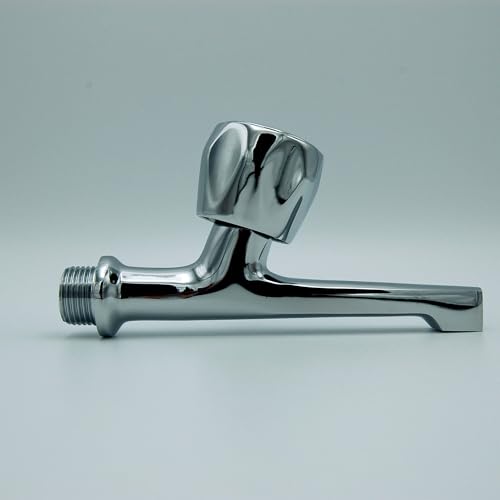 Miniatura 9 de Grifo Frontal Fregadera 14cm V Metal 1 2 Bl B65601