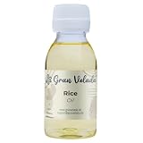 Gran Velada - Olio di riso 100 ml | Olio vegetale raffinato deodorizzato per cosmetici naturali | Ricco di antiossidanti e ad assorbimento rapido | Per creme viso e capelli