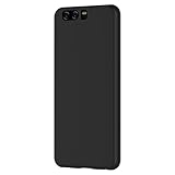 Huawei P10 Hülle, AICEK Schwarz Silikon Schutzhülle für Huawei P10 Case TPU Bumper Huawei P10 Handyhülle (5,1 Zoll) - 2