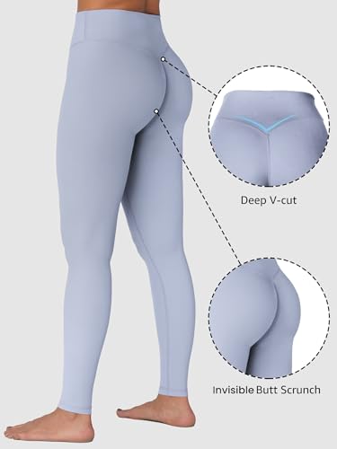 Image of Sunzel Sunzfly Invisible Butt Scrunch Workout Leggings for Women, Butt Lifting High Waisted Gym Yoga Pants with Tummy Control