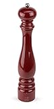 Peugeot Paris Manuelle Pfeffermühle, Mahlgradeinstellung u'Select, Höhe: 40 cm, Holz, Rot, 23669