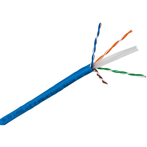 Cable Parts Express CAT 6 23 AWG CMR Azul 304.8 m miniatura 1