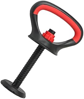 Adjustable Kettlebell Handle Comfortable Grip - Converts Dumbbells to Kettlebells for Home Gym Workout - Dumbbell Handle for Strength Training Home Gym Workout