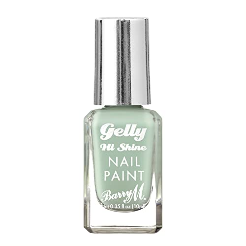 Barry M Cosmetics Gelly Nail Paint Eucalyptus shade light green