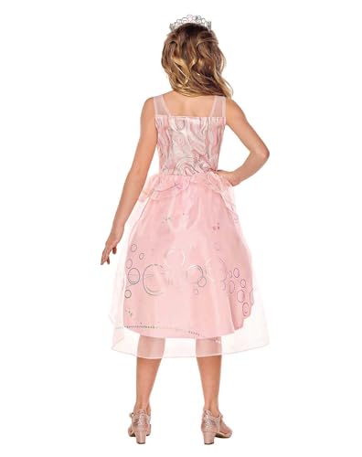 Disfraz Glinda Niña Wicked Vestido Rosa con Varita miniatura 2