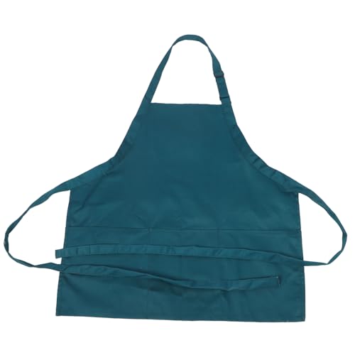 Yardenfun Halter Neck Apron Lab Apron Chemistry Apron Mens Apron for Cooking Dish Apron Chemical Apron Adjustable Apron Kitchen Apron Dishwasher Hanging Neck Polyester Cotton Work