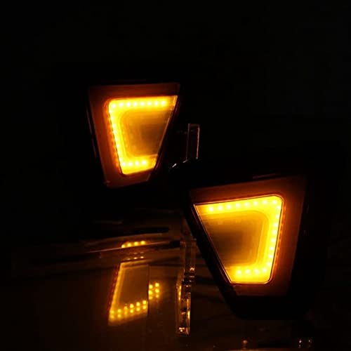 2 Peças Luz Traseira Para-choque Refletor Luz Led Lâmpada De Freio Para Honda Jazz Fit 2014 2015 201