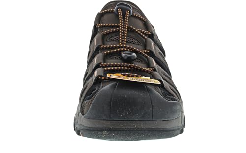 Skechers Skechers Men's 205187Tresmen - Norvick Hands Free Slip In Sandal,Chocolate,10