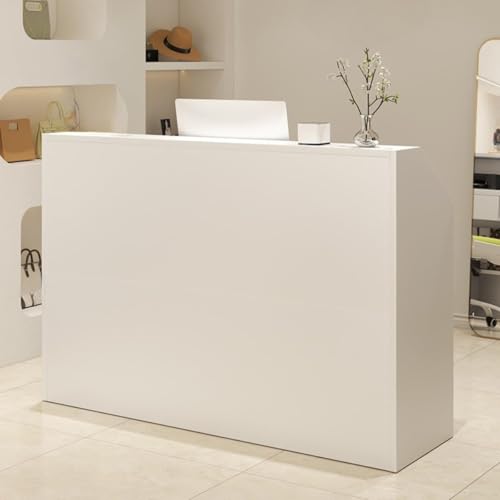 Amazon.co.jp: TVT 受付カウンター 木製カウンターテーブル 企業