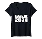 Photo Gallery donna classe del 2034 2021 grow with me kindergarten kids laurea maglietta con collo a v Photo Gallery donna classe del 2034 2021 grow with me kindergarten kids laurea maglietta con collo a v