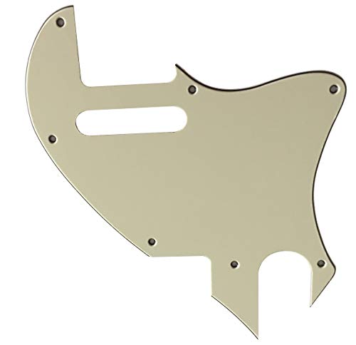 �M�^�[�s�b�N�K�[�h Fits US Tele F Hole Hybrid Conversion Telecaster Style 3�w�\�� �M�^�[�ی� �ی�t�B�����t�� (3�v���C�~���g�O���[��)
