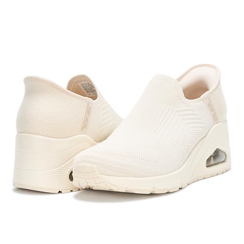 Image of Skechers Women's Uno Wedge - Kickin' Knit Hands Free Slip-ins