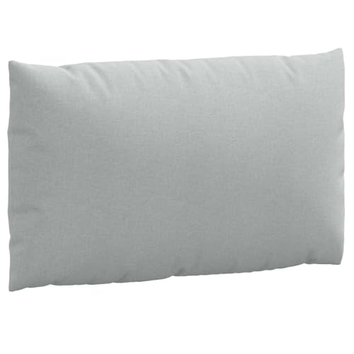 Coussin de palette gris clair mélangé 60x60 cm assise et dossier rembourré