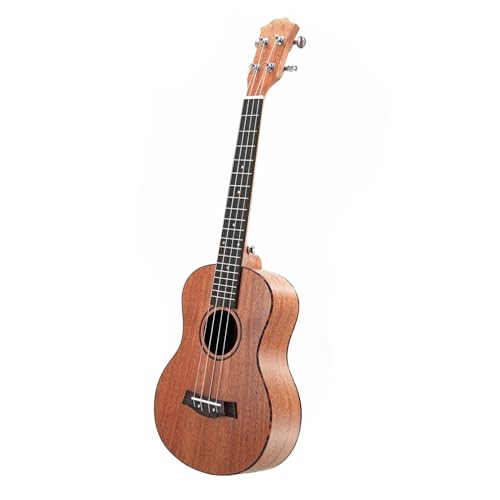 26 インチ 4 弦マット ウクレレ マホガニー単板ボディ ウクレレ 小型ギター 初心者と大人向け ウクレレスターター キット