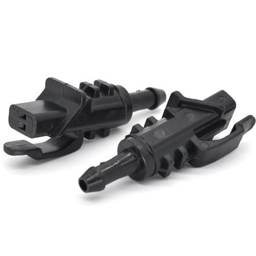 Lave-Glace Avant à Jet Douchette Uniforme - Kit 2 Pièces Capot Hyundai i30 MK1 et Elantra 2010