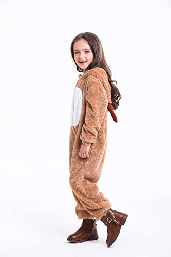 Disfraz infantil de reno navideño unisex 8-9 Años miniatura 4