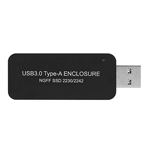 Caja externa para SSD M.2 NGFF USB 3.0 aluminio portátil miniatura 1