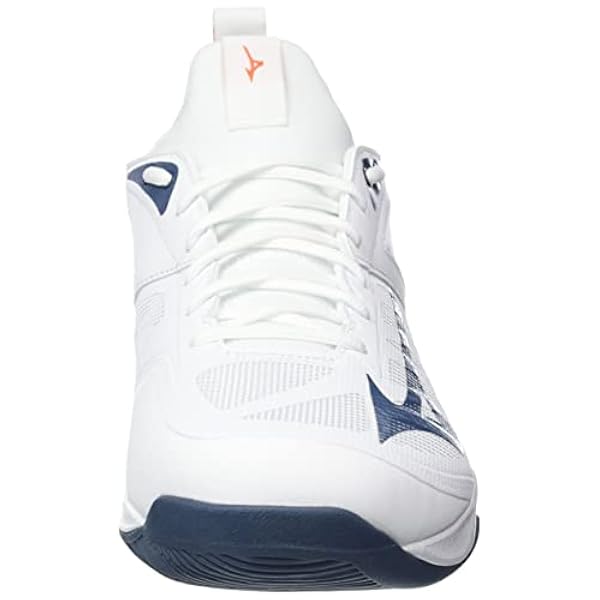 Mizuno Heren Wave Dimension Sneaker, Witte Darkdenim Bjasper, 43 EU