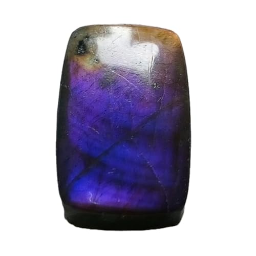Cabochon labradorite bleue naturelle pierre rectangulaire idéale pour réparer ou créer une bague