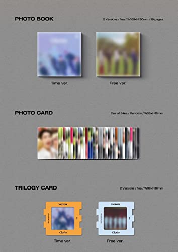 VICTON Choice 8th Mini Album Pack de 2 Versions avec Posters Pliés - 4