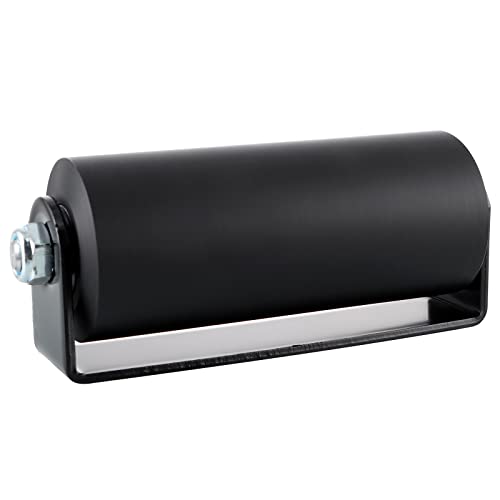Skelang Slide Gate Guide Roller, 6" Rolling Gates Guider with C Bracket, Nylon Sliding Gate Roller Assembly
