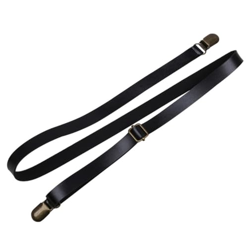 Holibanna Adjustable Elastic Braces for Pants 2pcs Suspenders Straps Non Pu Leather for Straps Pants