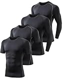 Designkonzept: Unsere Herren-Kompressionsshirts im klassisch schlichten Design und mit 3D-dreidimensionaler Passform betonen Ihre Muskelkonturen. Diese Funktionshemden sind leicht, atmungsaktiv, hautfreundlich und bieten dank 4-Wege-Stretch ein komfortables Trageerlebnis.