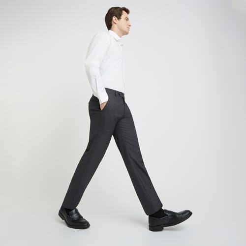 Image of Raymond Men's Slim Fit Mid Rise Trouser