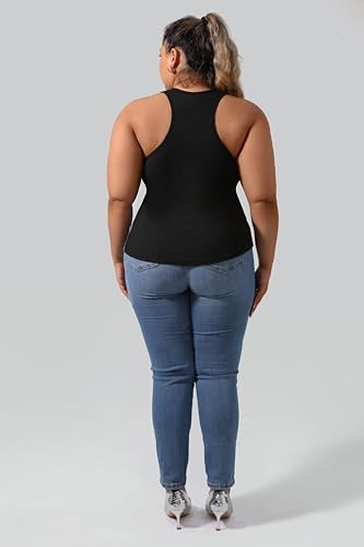 3-Pack Plus Size Women's Casual Sports Tank Top,Breathable and Soft, for Sports and Daily Life Wear,Yoga4