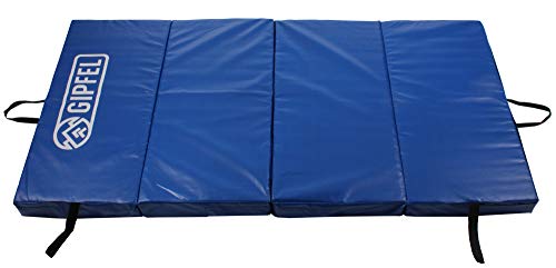 Gipfel Climbing Crash-Mat Tapis Pliant 200x100x10 (Bleu)