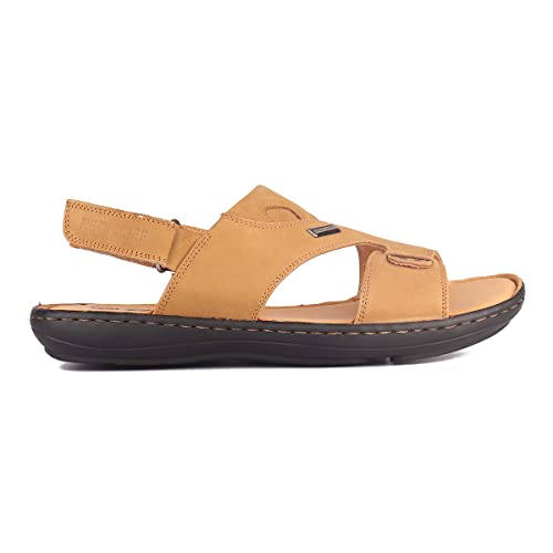 Image of Red Chief Genuine Leather Formal Slip-On Sandal for Men| RC3789