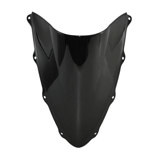 EKEGUY Windschild Motorrad Double Bubble Windschutzscheibe Für Ducati 959 1299 Für Panigale R/S 2015–2022 Windabweiser (Farbe : Dark Smoke)