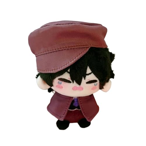 LUNK Dazai Osamu Plush Nakahara Chuuya Figure Anime Stuffed Figure Doll 10cm/12cm Pendant Anime Plush Keychain Decoration BSD Pillow
