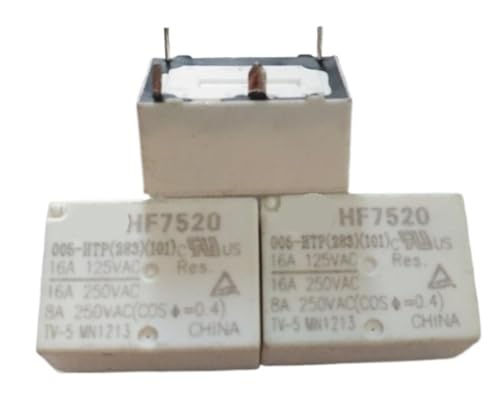 Relais HF7520-012-HTP 12V 16A micro relais 4 broches HF7520-009-HTP