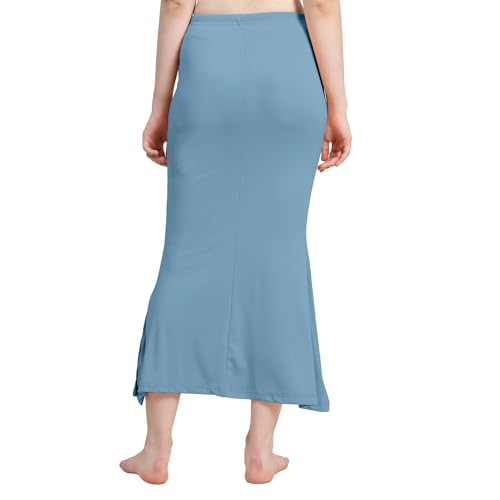 Image of Amazon Brand - Anarva Women Cotton Blended Saree Shapewear Regular Petticoat Skirt For Saree