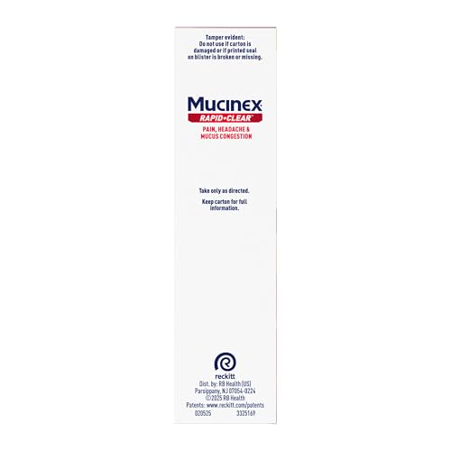 Mucinex Rapid+Clear Liquid Gels (16ct) & Nasal Spray (0.75 oz) Combo Pack - image 9