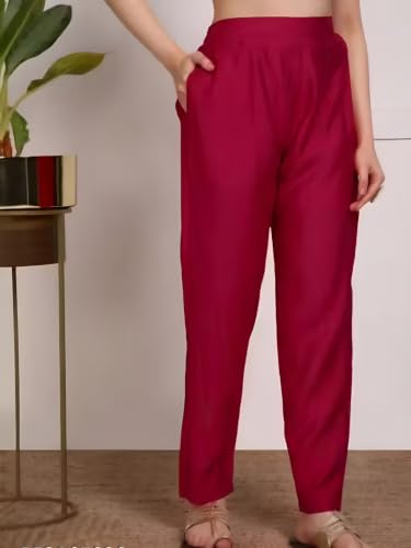 Image of Women's Viscose Rayon Embroidered Kurta Pant Set with Dupatta