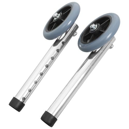 VERDANVERSE 2個助行器用交換ホイール アルミ製キャスター な高さ スムーズな