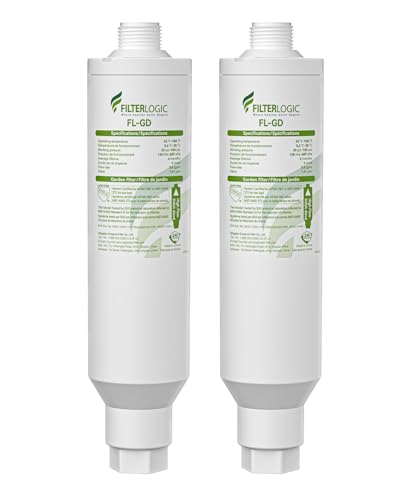 Filterlogic Garden Hose Water Filter, Compatible with...