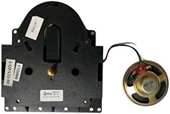 Kieninger QPA32 / Howard Miller 354476 Replacement Grandfather Floor Clock Movement by QWIRLY - Compatible with Hermle 2214, 2215W and 2215 Battery, Quartz, 2 Chime